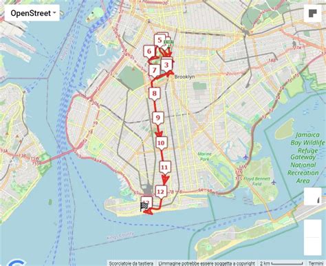 2024 RBC Brooklyn Half Half Marathon Course Gpx