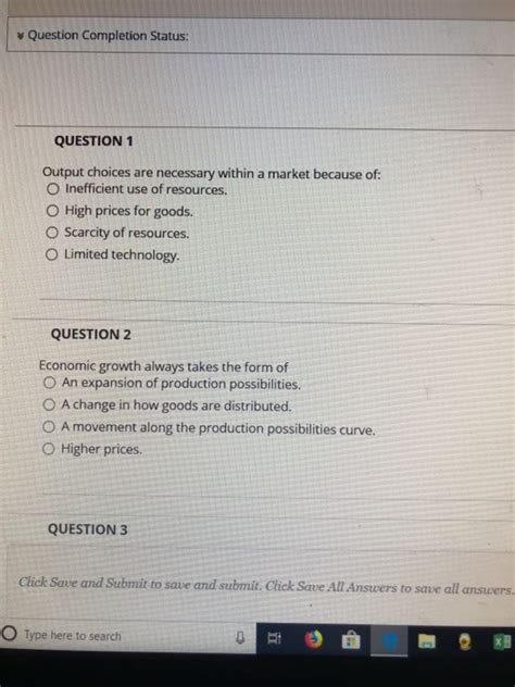 Solved Question Completion Status Question Output Choices Chegg