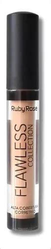 Corrector De Alta Cobertura Flawless Collection Ruby Rose Ml Tom Nude MercadoLibre
