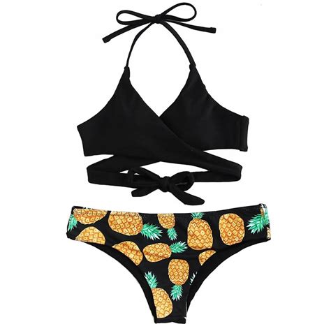 Damskie bikini dwuczęściowe strój na basen plażę M oficjalne archiwum Allegro