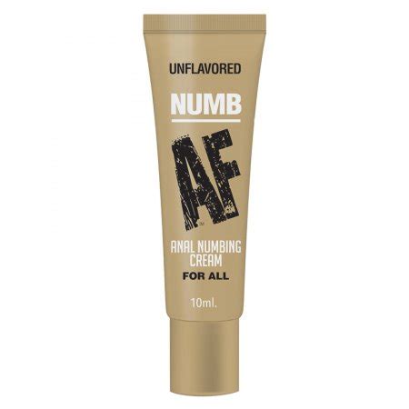 Numb AF Unflavored Anal Numbing Cream 10ml Tube Sex Toy HotMovies
