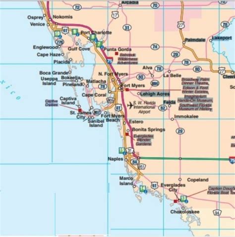 Florida Road Maps - Statewide, Regional, Interactive, Printable