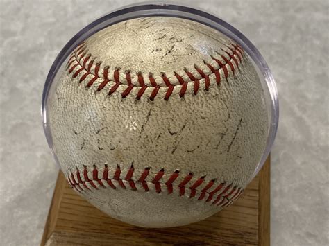 Babe Ruth Signed Baseball