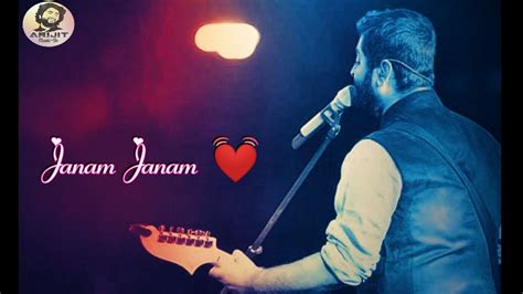 Arijit Singh Janam Janam Live Full Hd Video Youtube