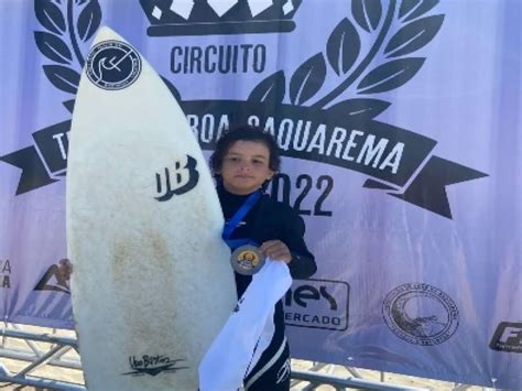 Surfista Do Bolsa Atleta Quissam Campe O Nas Ondas De Saquarema