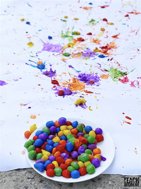 Homemade Paintball Bombs Science Art Teach Beside Me