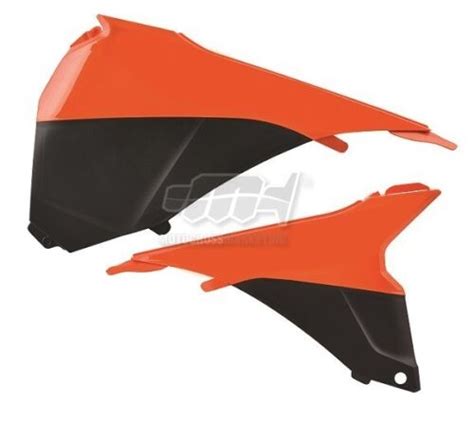 Polisport Coperchio Laterali Cassa Filtro Airbox Ar Nero Ktm Exc