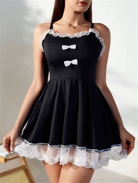 Women S Sexy Lingerie Babydoll G String Sleepwear Underwear Lace Dress Nightwear Ebay