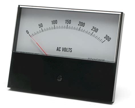 0 300 Volt Ac Analog Panel Meter 45 Inch Meter