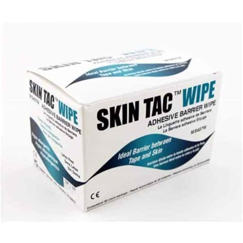 Skin Tac Adhesive Barrier Wipes Breast Forms Glamour Boutique