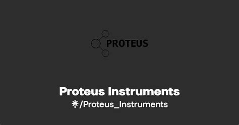 Proteus Instruments Instagram Linktree