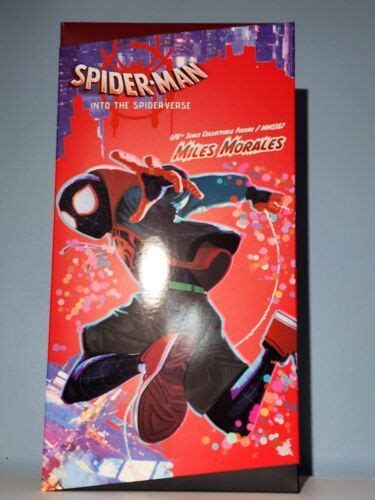 Hot Toys Miles Morales Spider Man Into The Spider Verse Scale Figure Mms