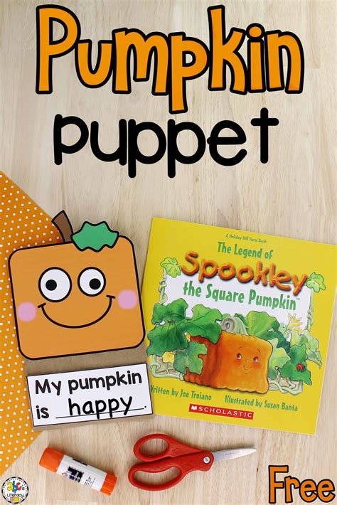 Pumpkin Paper Bag Craft Simple Puppet Craft For Kids