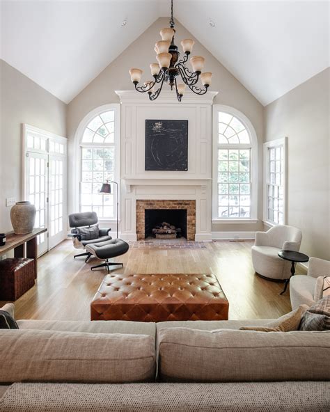 Living Room With 2 Couches Facing Each Other Cabinets Matttroy