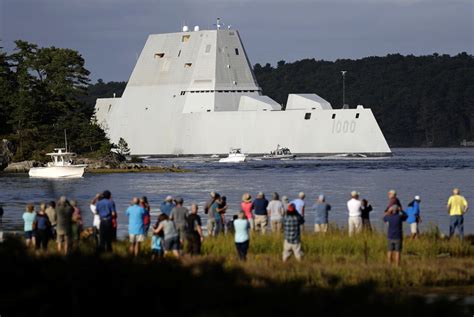 The USS Zumwalt stealth ship. : r/Cyberpunk