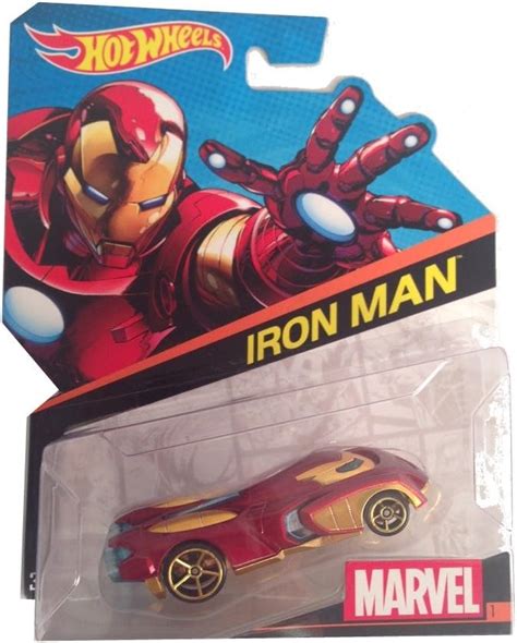 Amazon Hot Wheels Marvel Character Car Iron Man Toys Games
