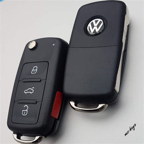 Carcasa Llave Vw Jetta Clasico Mk6 Vento 2012 2013 2014 2015 MC KEYS