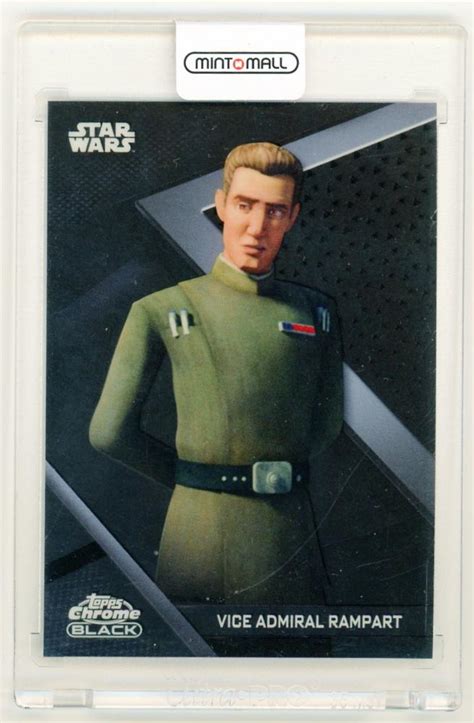 Mint Lab Tokyo Topps Star Wars Chrome Black Base Vice