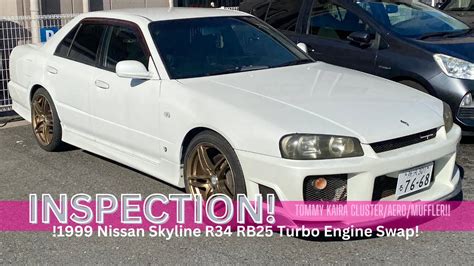 I Inspected A R Skyline Turbo Sedan With Tommy Kaira Goods Youtube