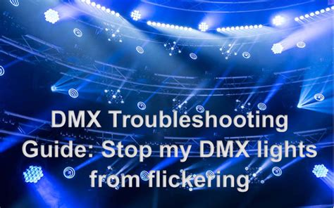 Dmx Stage Lighting Basic Guideline For Beginners