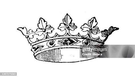 King Crown Drawing Photos and Premium High Res Pictures - Getty Images