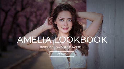 Amelia S Lingerie Artistry Portrait Series Model Capture LOOKBOOK