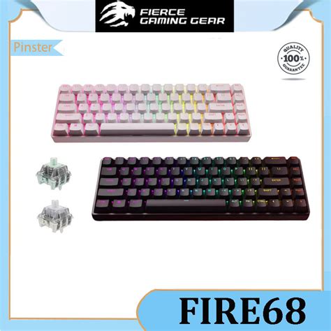 Available In Stockmadcatz Fire Magnetic Keyboard Rgb Hot Swappable Aluminum Magnetic