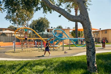 Nbbj And Flea Of The Red Hot Chili Peppers Create La Playground Playground American