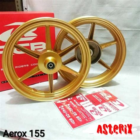 Jual Velg RCB Velg Pelek Veleg Racing Yamaha AEROX 155 Old New White