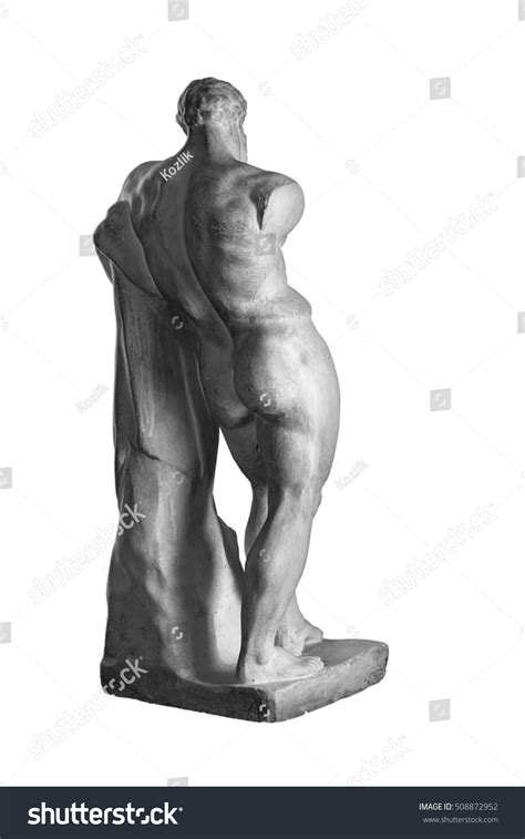 Plaster Statue Hercules Naked Man 스톡 사진 Shutterstock
