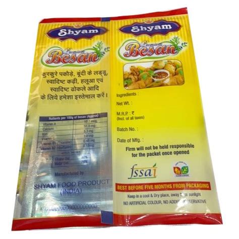 Printed Besan Packaging Pouch Thickness Microns Layer At Rs