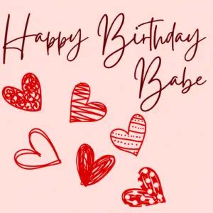 Happy Birthday Babe Special Wishes Free Images