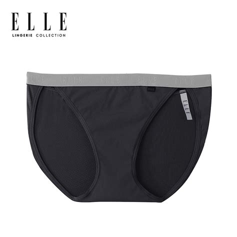 ELLE Lingerie กางเกงใน เนอผาไมโครไฟเบอร นม เบาสบาย LU Shopee Thailand