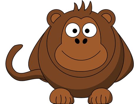 Huge Cartoon Monkey Clip Art at Clker.com - vector clip art online, royalty free & public domain