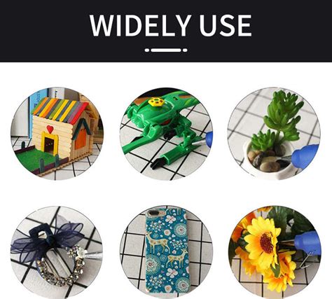 Heat Capacity Aluminum Barrel Aluminum Alloy Nozzle W Hot Melt Power Glue Gun With Mm