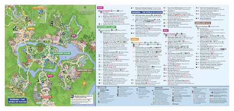 Walt Disney World Park Guide Maps Blog Mickey