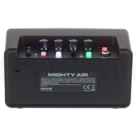 NUX Mighty Air Wireless Stereo Modelling Guitar/Bass Amplifier with Bl ...