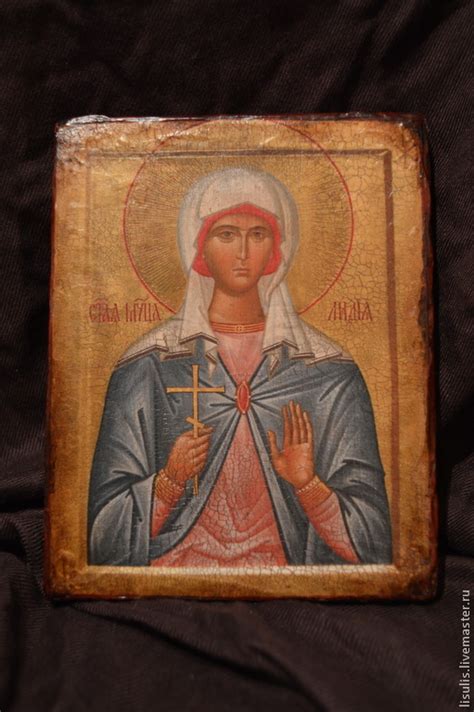 Икона Святой Лидии – заказать на Ярмарке Мастеров – 5SZYVRU | Иконы, Пенза