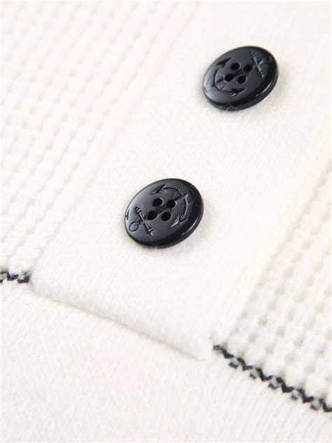 open collar button  sweater commense