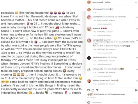 Britney Spears Schw Rmt Sex Ist Toll Wenn Man Schwanger Ist Nau Ch