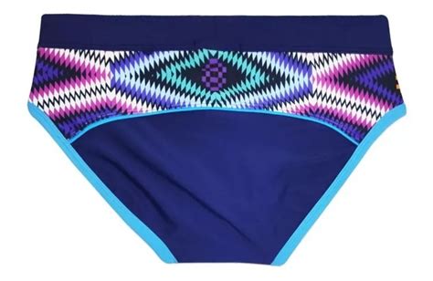 TRAJE DE BAÑO BIKINI BLANCO TRIÁNGULOS COLORES XShopMen