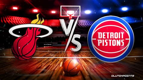 Nba Odds Heat Pistons Prediction Pick How To Watch