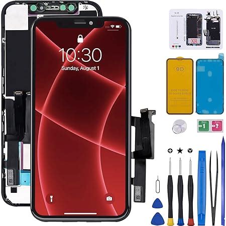 Yodoit Pantalla LCD Para IPhone XR Reemplazo Negro 6 1 Pulgadas