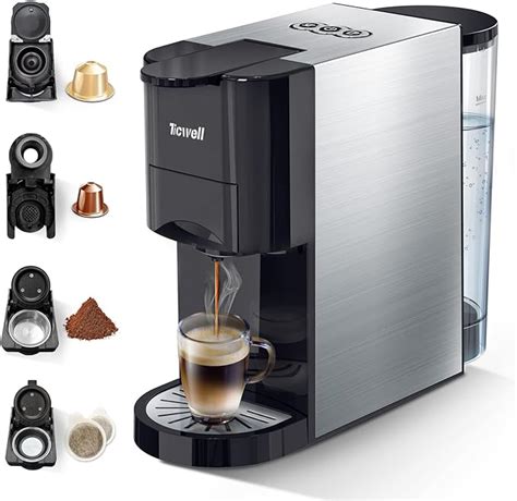 Amazon De Kaffeemaschine Ticwell In Kapsel Kaffeemaschine