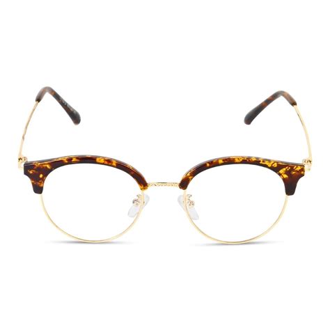 Brown Leopard Round Frame | Specti