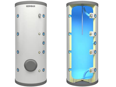 Kodsan KAT-B-2500-V5 PN10 Emayeli Akümülasyon Tankı Akümülasyon Tankı ...