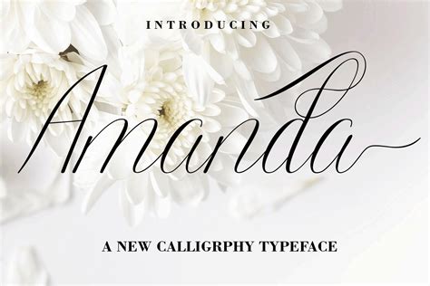 Amanda 487788 Calligraphy Font Bundles