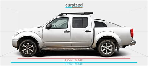 Dimensions Nissan Navara 2004 2014 Vs BMW X2 2024 Present