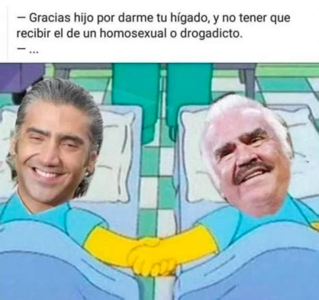 Los memes del hígado gay que rechazó Vicente Fernández Infobae