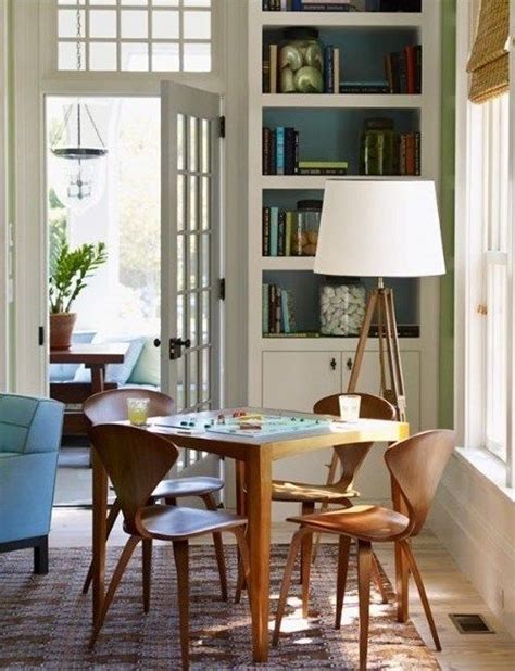 Game Table in Living Room - The Inspired Room | Quality living room ...